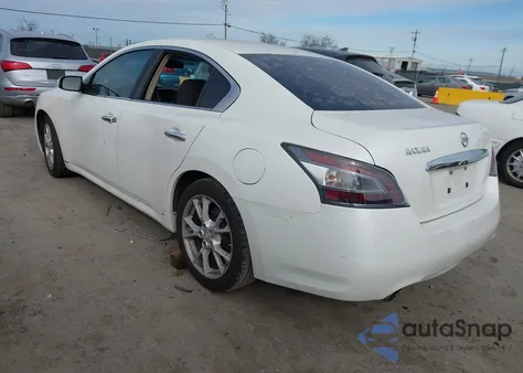 2014 Nissan Maxima 3.5 S z USA, uszkodzony, nr VIN 1N4AA5AP5EC435487